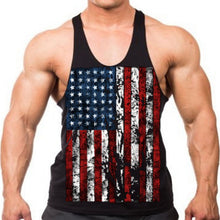 American Flag Men Sleeveless Muscle Shirt
