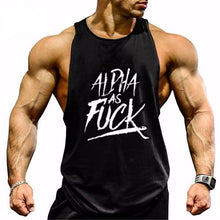 ALPHA Men Sleeveless Muscle Shirt